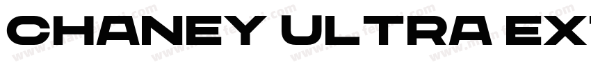 CHANEY Ultra Extended字体转换